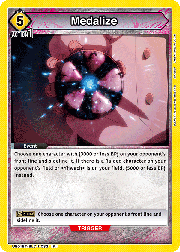 UE01BT/BLC-1-033 Medalize