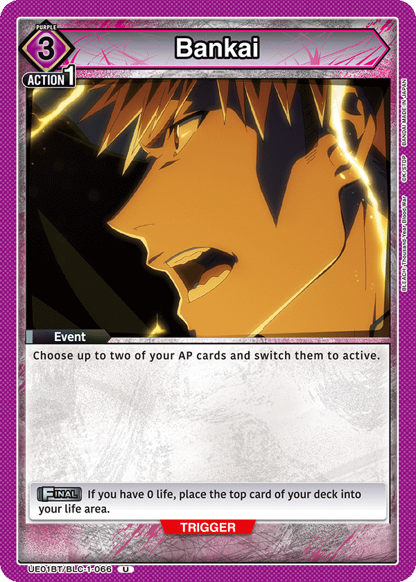 UE01BT/BLC-1-066 Bankai