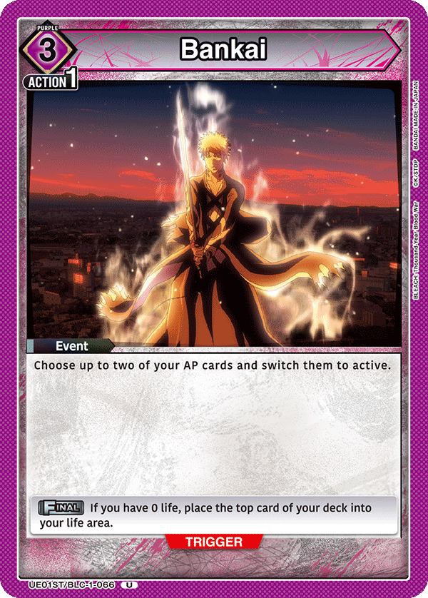 UE01ST/BLC-1-066 Bankai