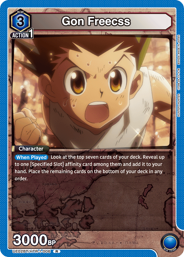 UE02BT/HTR-1-006 Gon Freecss