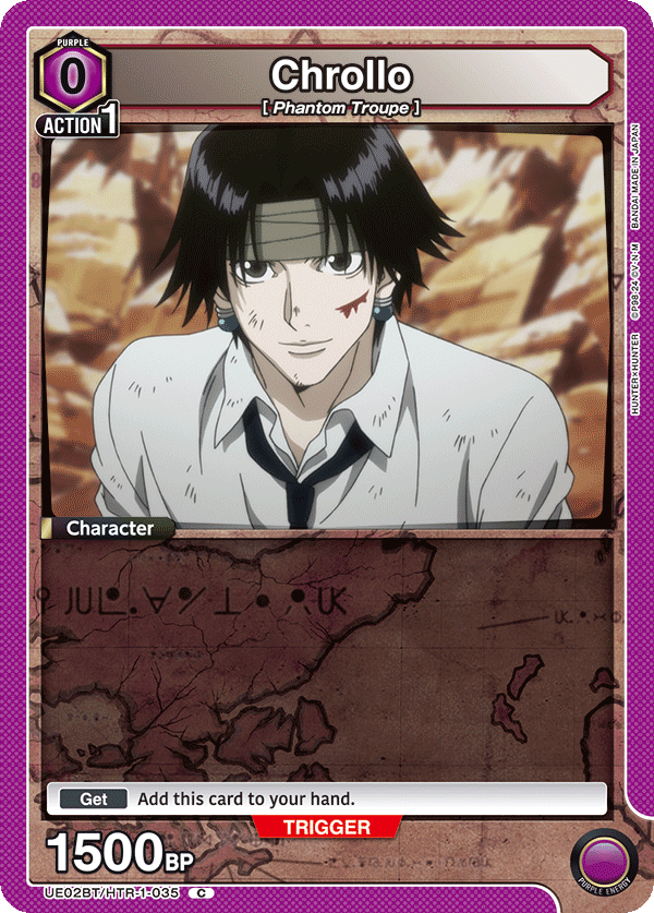 UE02BT/HTR-1-035 Chrollo