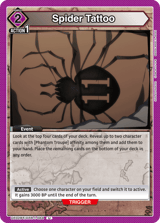 UE02BT/HTR-1-064 Spider Tattoo