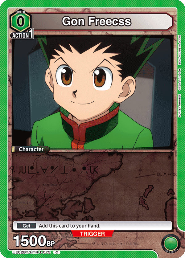 UE02BT/HTR-1-075 Gon Freecss