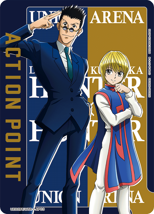 UE02BT/HTR-1-AP03 Action Point Card(HUNTER X HUNTER)
