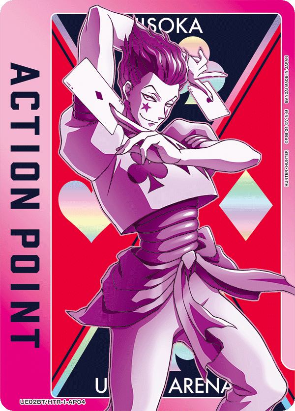 UE02BT/HTR-1-AP04 Action Point Card(HUNTER X HUNTER)