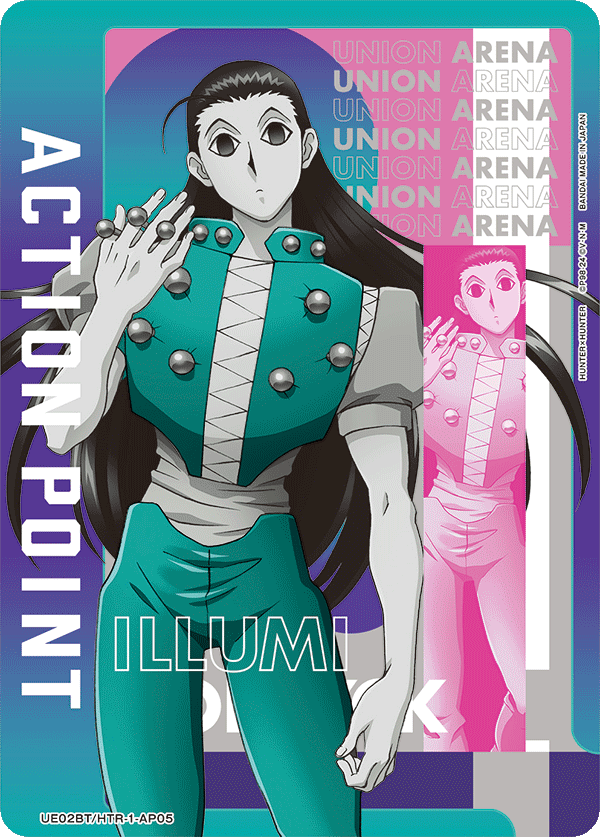 UE02BT/HTR-1-AP05 Action Point Card(HUNTER X HUNTER)