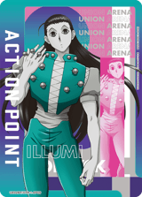 UE02BT/HTR-1-AP05 Action Point Card(HUNTER X HUNTER)
