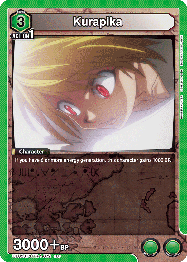 UE02ST/HTR-1-072 Kurapika