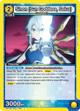UE07BT/SAO-1-024 Sinon (Sun Goddess, Solus)