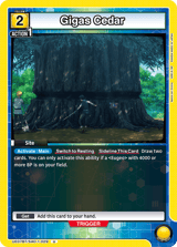 UE07BT/SAO-1-029 Gigas Cedar