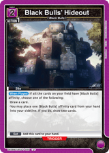 UE08BT/BCV-1-029 Black Bulls' Hideout