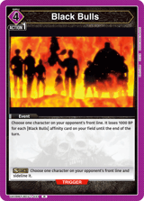 UE08BT/BCV-1-031 Black Bulls