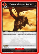 UE08BT/BCV-1-100 Demon-Slayer Sword