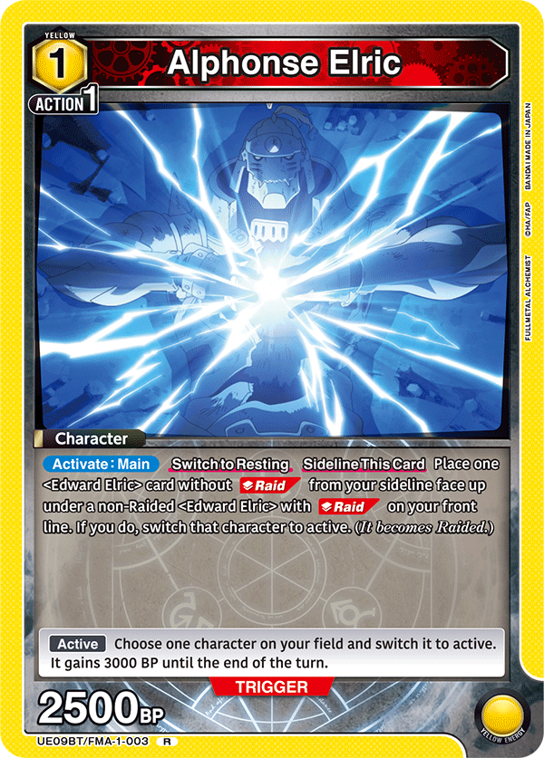 UE09BT/FMA-1-003 Alphonse Elric
