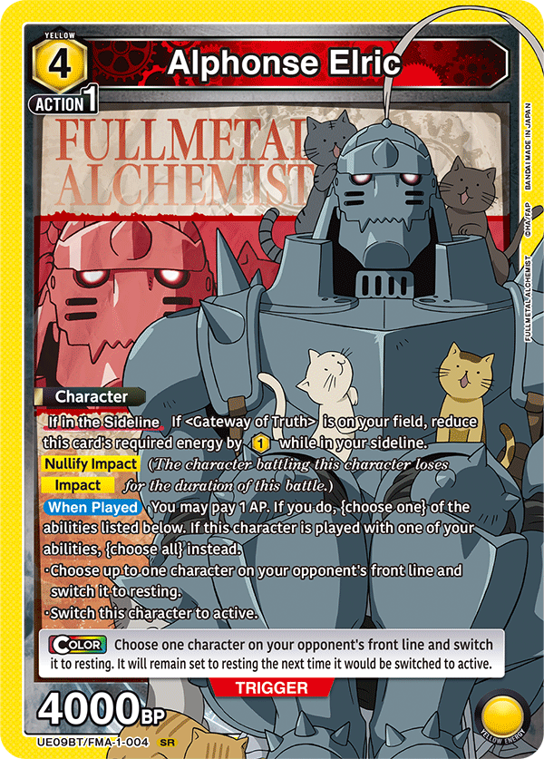 UE09BT/FMA-1-004 Alphonse Elric