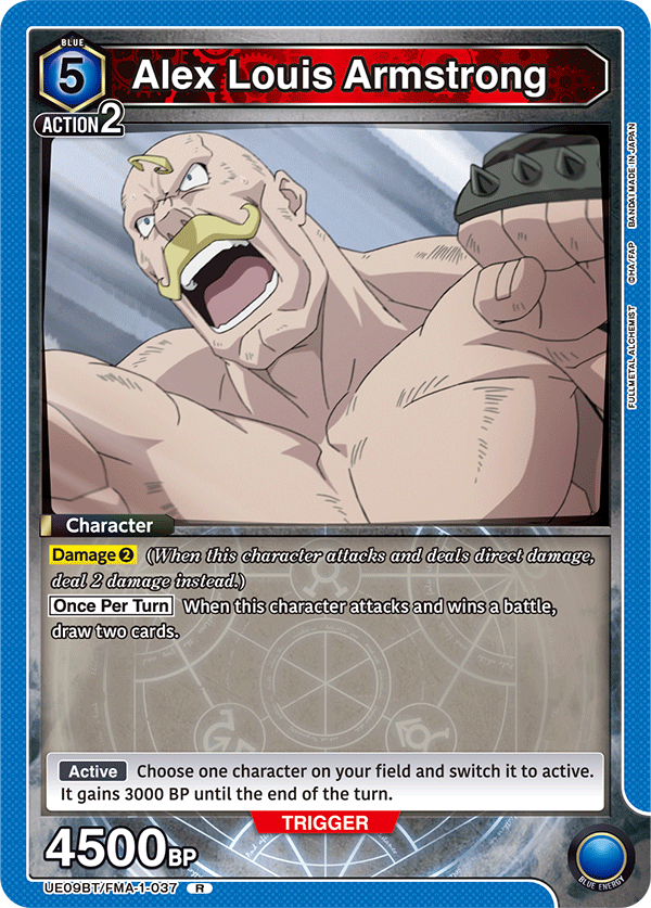UE09BT/FMA-1-037 Alex Louis Armstrong