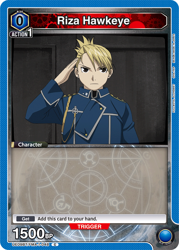 UE09BT/FMA-1-048 Riza Hawkeye