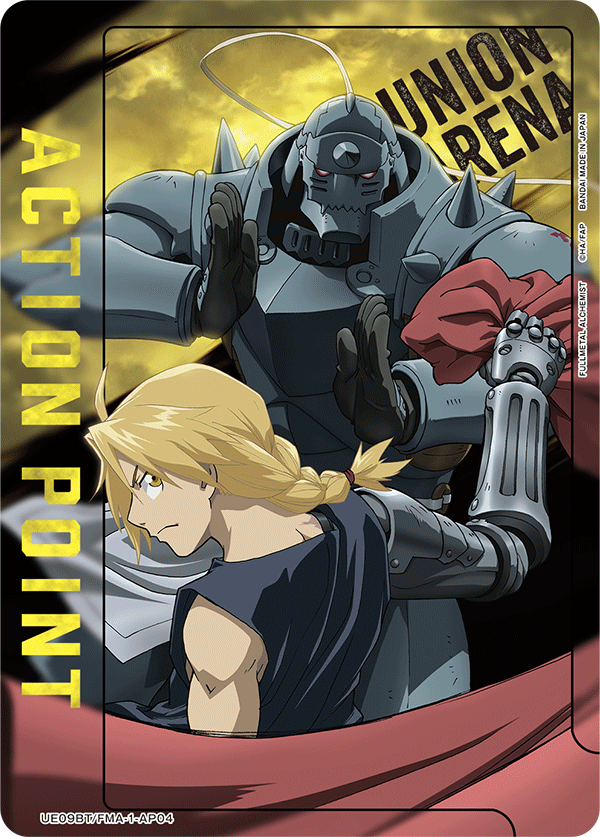 UE09BT/FMA-1-AP04 Action Point Card(FULLMETAL ALCHEMIST)