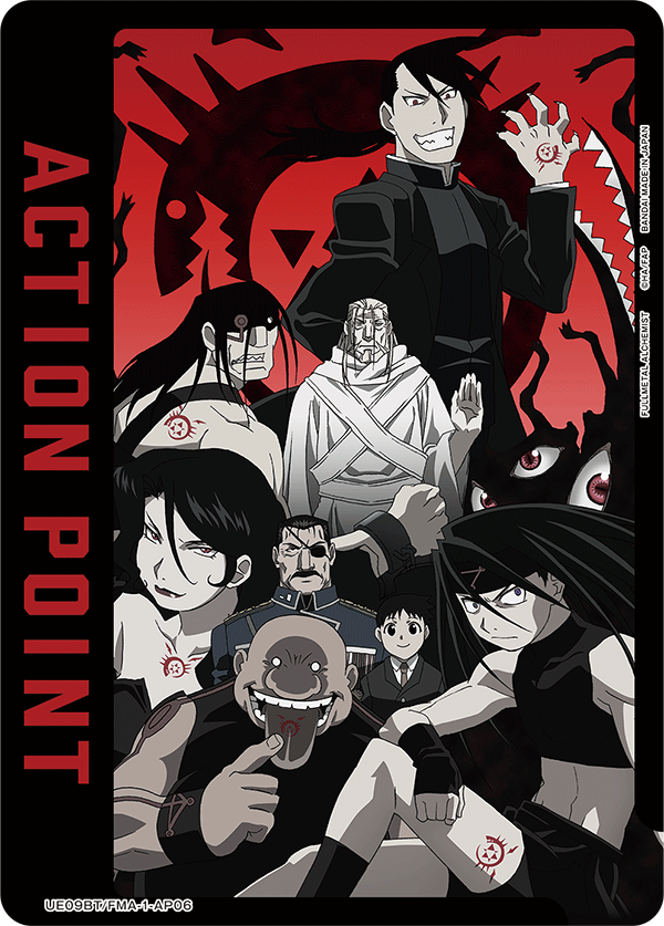 UE09BT/FMA-1-AP06 Action Point Card(FULLMETAL ALCHEMIST)