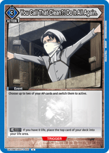 UE10BT/AOT-1-030 You Call That Clean?! Do It All Again.