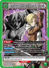 UE10BT/AOT-1-053 Annie Leonhart (Female Titan)