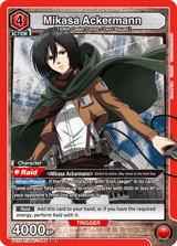 UE10BT/AOT-1-089 Mikasa Ackermann