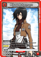 UE10ST/AOT-1-105 Mikasa Ackermann