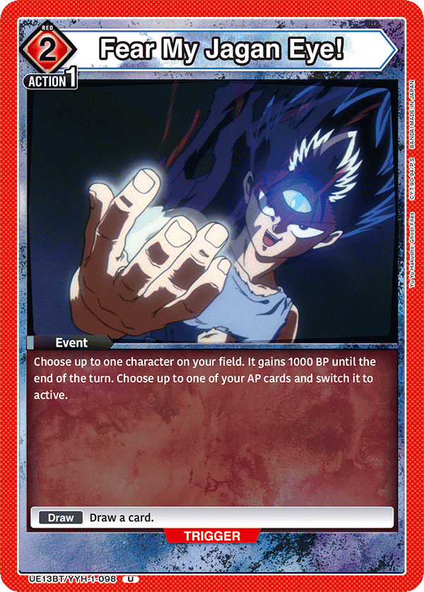 UE13BT/YYH-1-098 Fear My Jagan Eye!