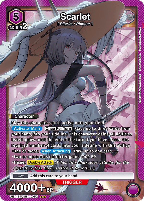 UE14BT/NIK-1-052 Scarlet
