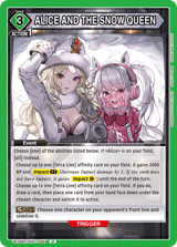 UE14BT/NIK-1-097 ALICE AND THE SNOW QUEEN