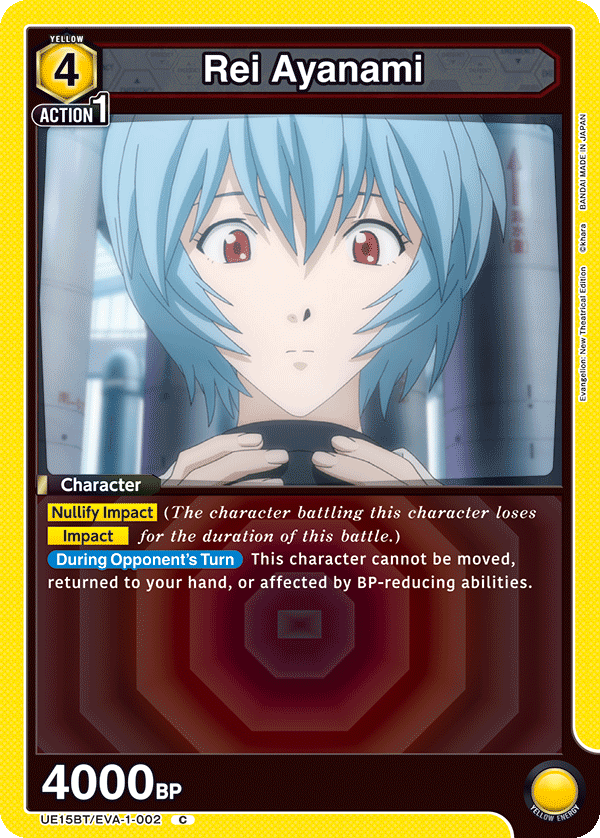UE15BT/EVA-1-002 Rei Ayanami