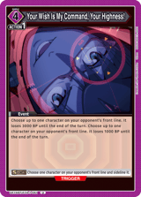 UE15BT/EVA-1-061 Your Wish Is My Command, Your Highness!