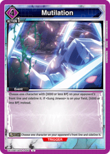 UE17BT/SLG-1-040 Mutilation