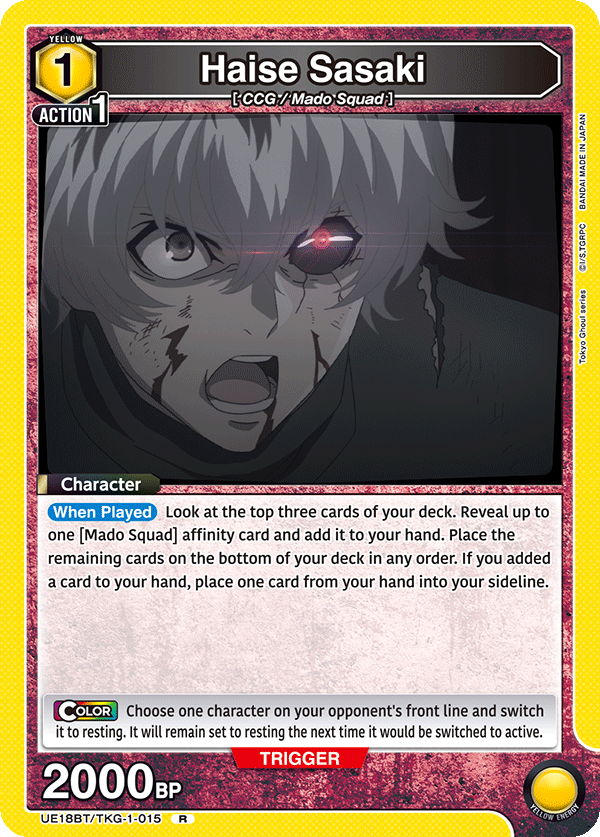 UE18BT/TKG-1-015 Haise Sasaki
