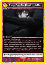 UE18BT/TKG-1-030 Suzuya Does Not Abandon His Men