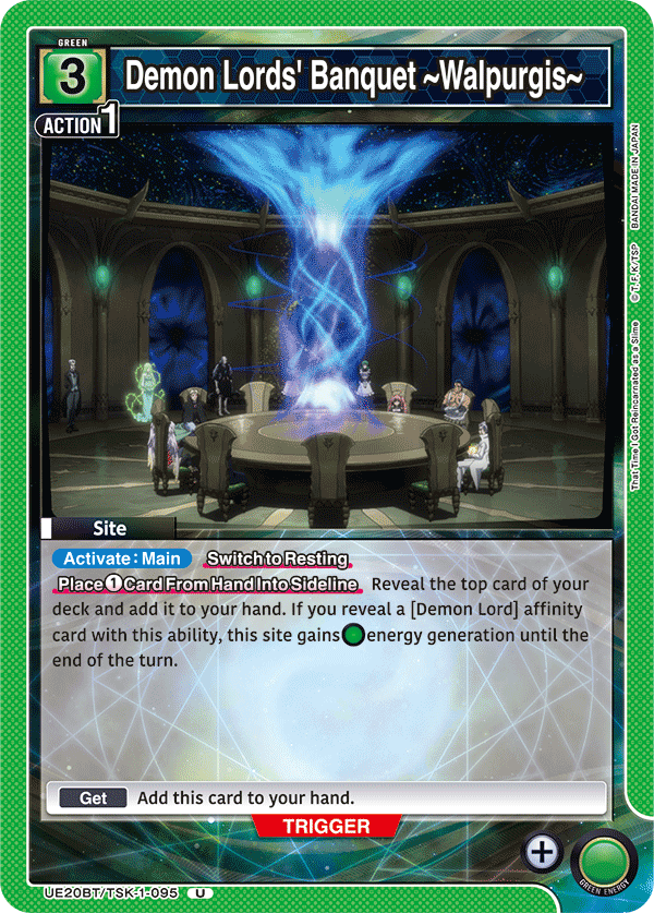 UE20BT/TSK-1-095 Demon Lords' Banquet ~Walpurgis~