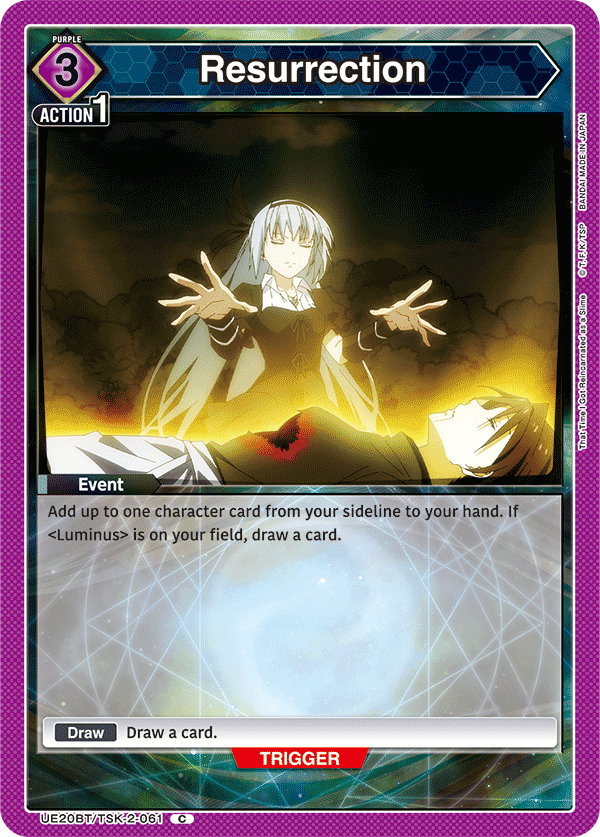 UE20BT/TSK-2-061 Resurrection