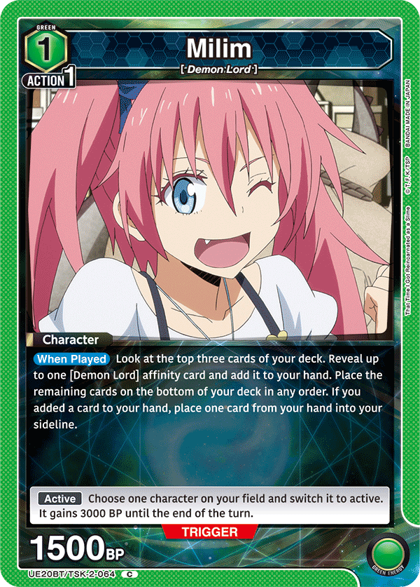 UE20BT/TSK-2-064 Milim
