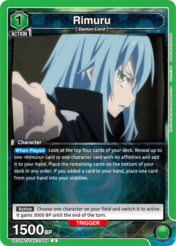 UE20BT/TSK-2-069 Rimuru
