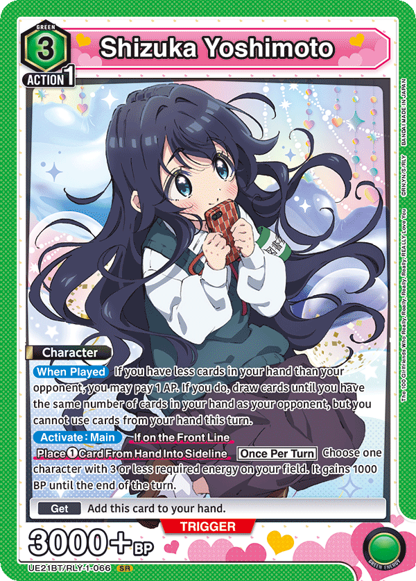 UE21BT/RLY-1-066 Shizuka Yoshimoto