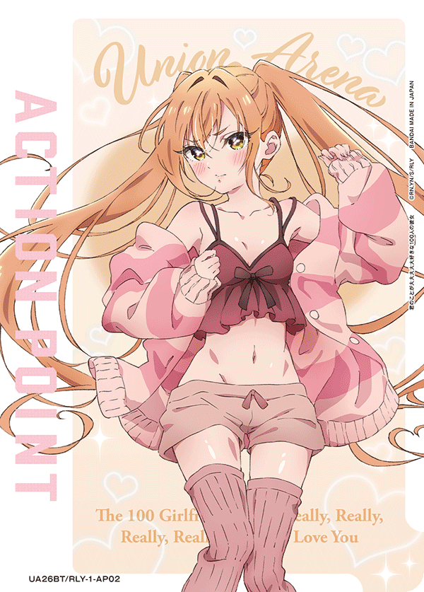 UE21BT/RLY-1-AP02 Action Point Card(The 101 Girlfriends Who Really, Really, Really, Really, REALLY Love You)
