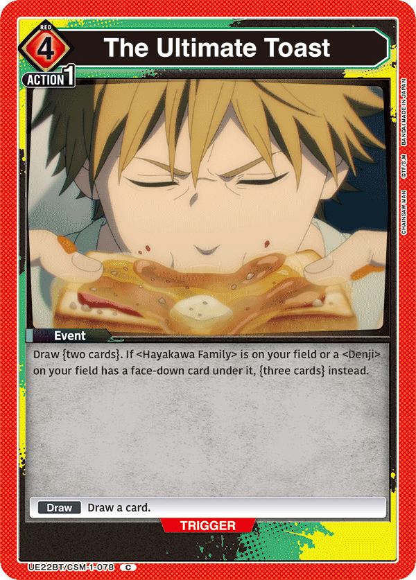 UE22BT/CSM-1-078 The Ultimate Toast