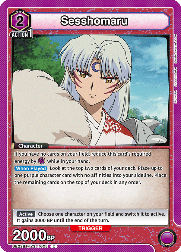 UE23BT/IYS-1-005 Sesshomaru