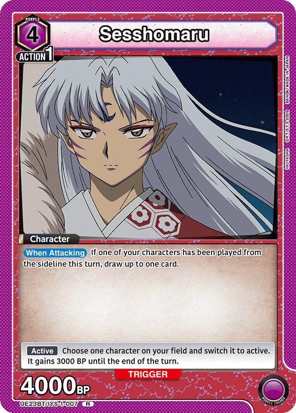 UE23BT/IYS-1-007 Sesshomaru
