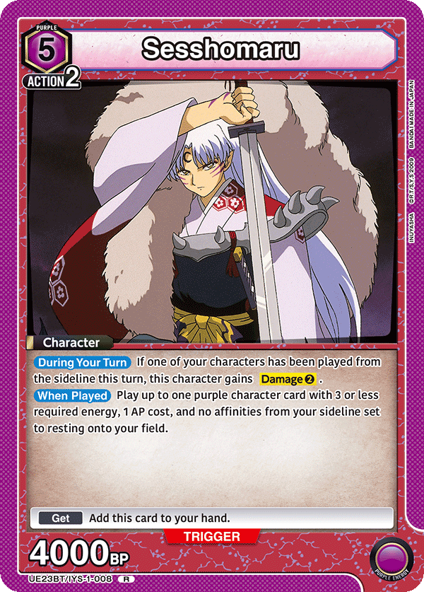 UE23BT/IYS-1-008 Sesshomaru