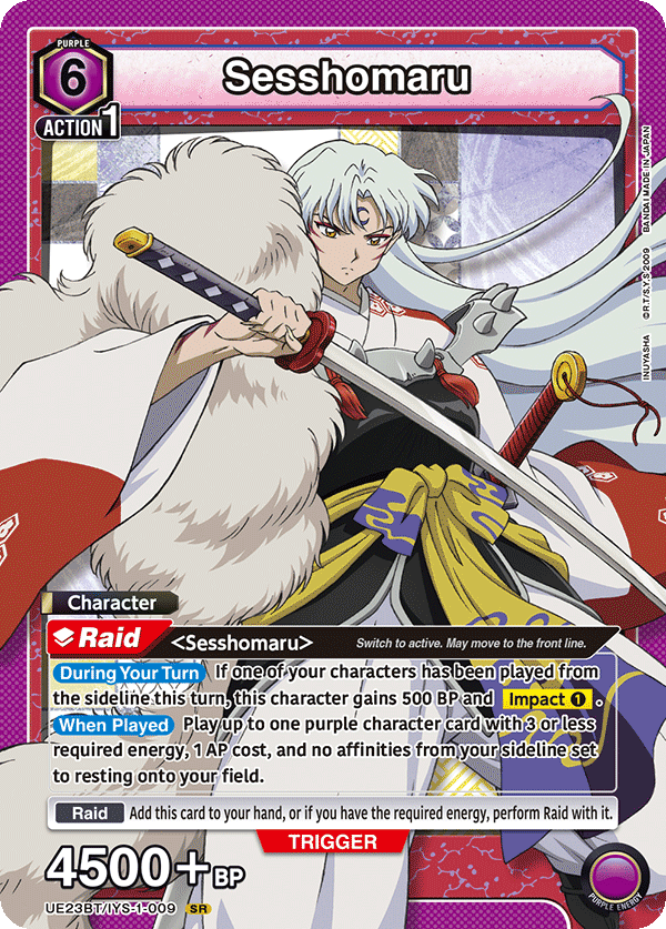 UE23BT/IYS-1-009 Sesshomaru