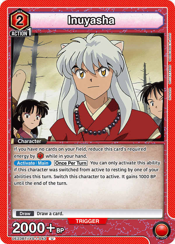 UE23BT/IYS-1-043 Inuyasha