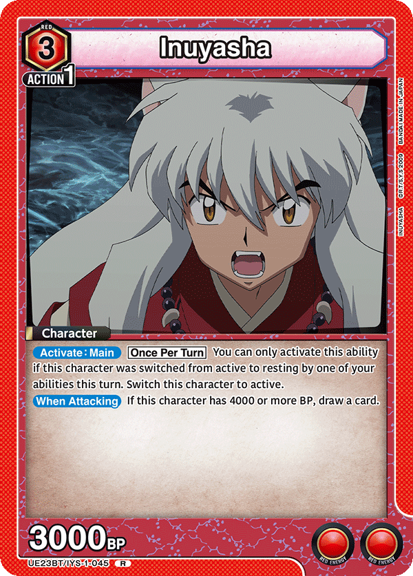 UE23BT/IYS-1-045 Inuyasha