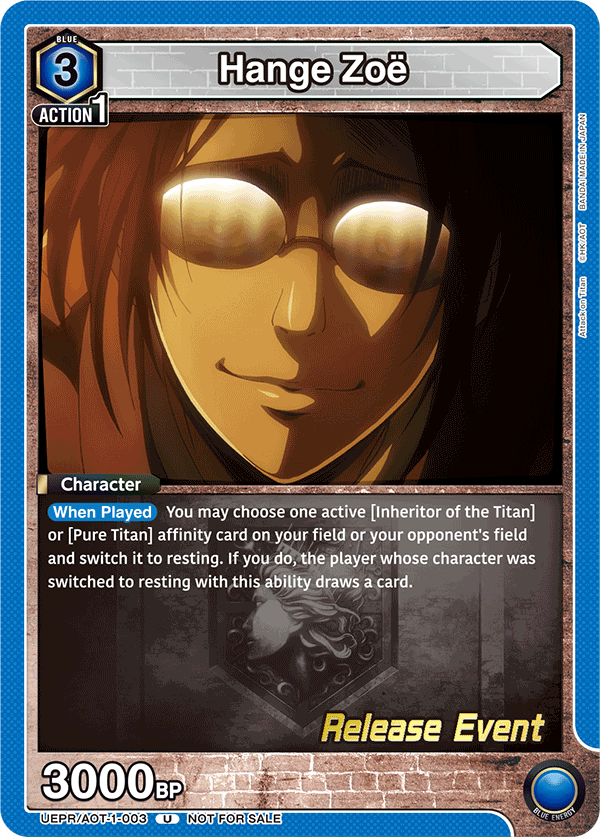 UEPR/AOT-1-003 Hange Zoë