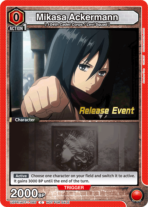 UEPR/AOT-1-085 Mikasa Ackermann